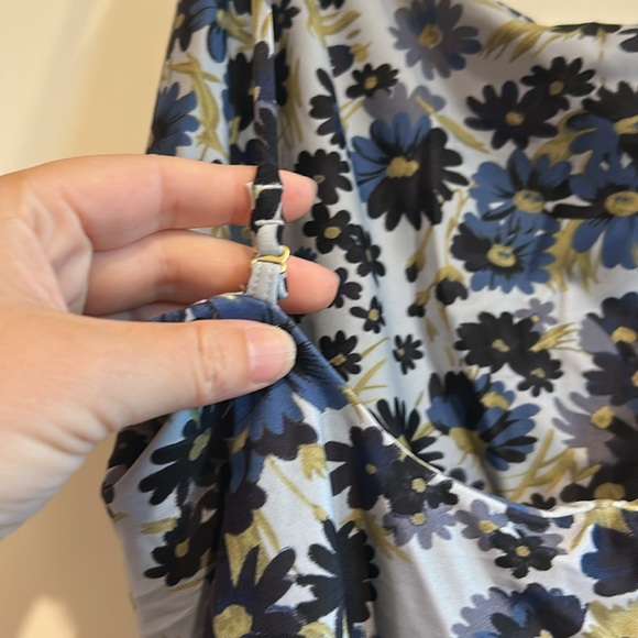 Madewell Floral Scoopback One Piece - Picture 4 of 5